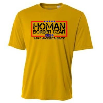 Border Czar Tom Homan Trump 47th President Cooling Performance Crew T-Shirt