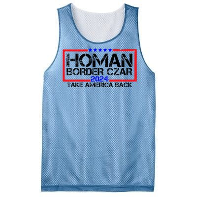 Border Czar Tom Homan Trump 47th President Mesh Reversible Basketball Jersey Tank