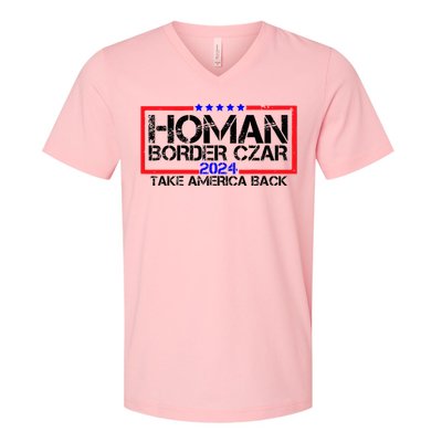 Border Czar Tom Homan Trump 47th President V-Neck T-Shirt