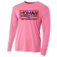 Border Czar Tom Homan Trump 47th President Cooling Performance Long Sleeve Crew