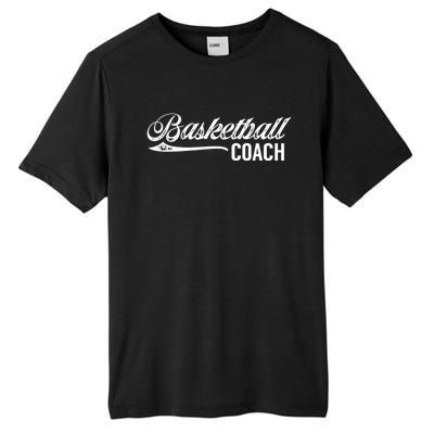 Basketball Coach Trainer Basketballer Coaching Great Gift Tall Fusion ChromaSoft Performance T-Shirt