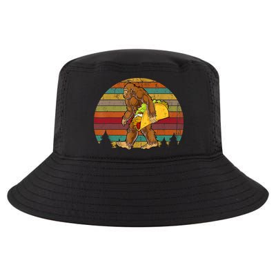 Bigfoot Carrying Taco Funny Cinco De Mayo Boy Men Sasquatch Cool Comfort Performance Bucket Hat