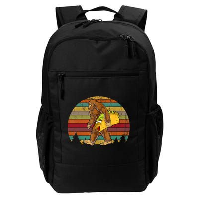 Bigfoot Carrying Taco Funny Cinco De Mayo Boy Men Sasquatch Backpack
