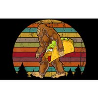 Bigfoot Carrying Taco Funny Cinco De Mayo Boy Men Sasquatch Bumper Sticker