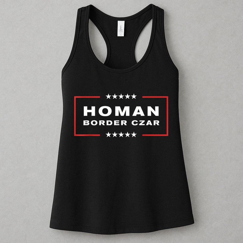 Border Czar Tom Homan Trump President Elect Maga Support Womens Tank Top