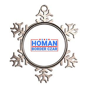 Border Czar Tom Homan Maga Support Metallic Star Ornament