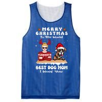 Boxer Christmas To The World Best Dog Mom Funny Xmas Funny Gift Mesh Reversible Basketball Jersey Tank