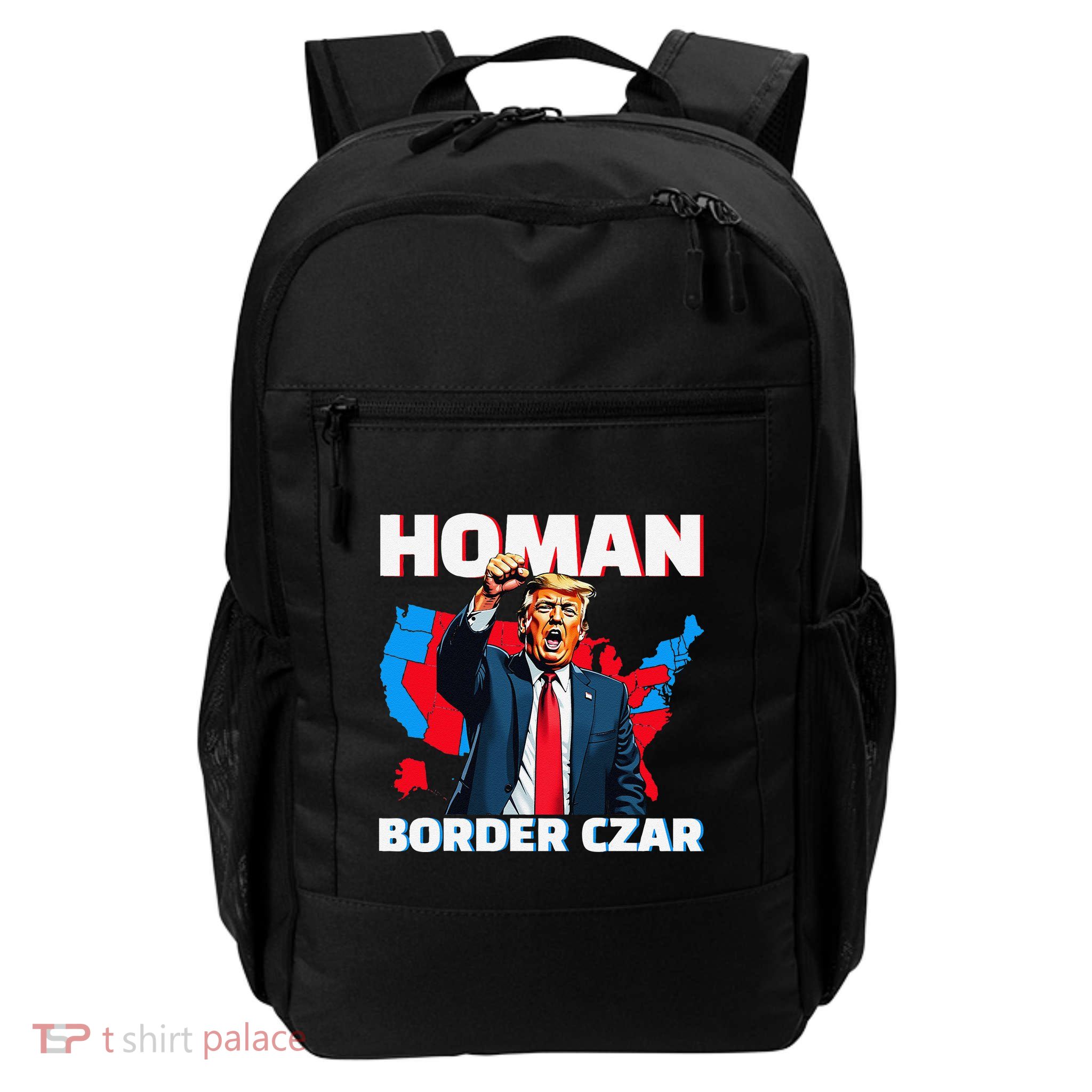 Border Czar Tom Homan Trump President Elect Maga Support Backpack