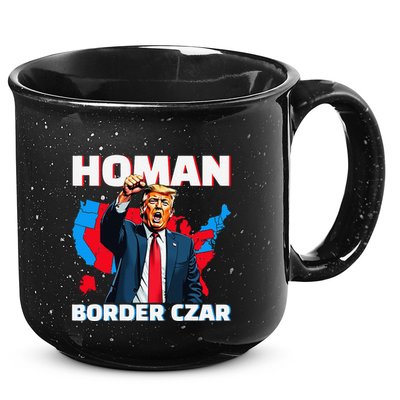 Border Czar Tom Homan Trump President Elect Maga Support 15oz Campfire Ceramic Mug