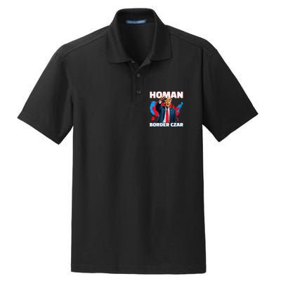 Border Czar Tom Homan Trump President Elect Maga Support Dry Zone Grid Polo