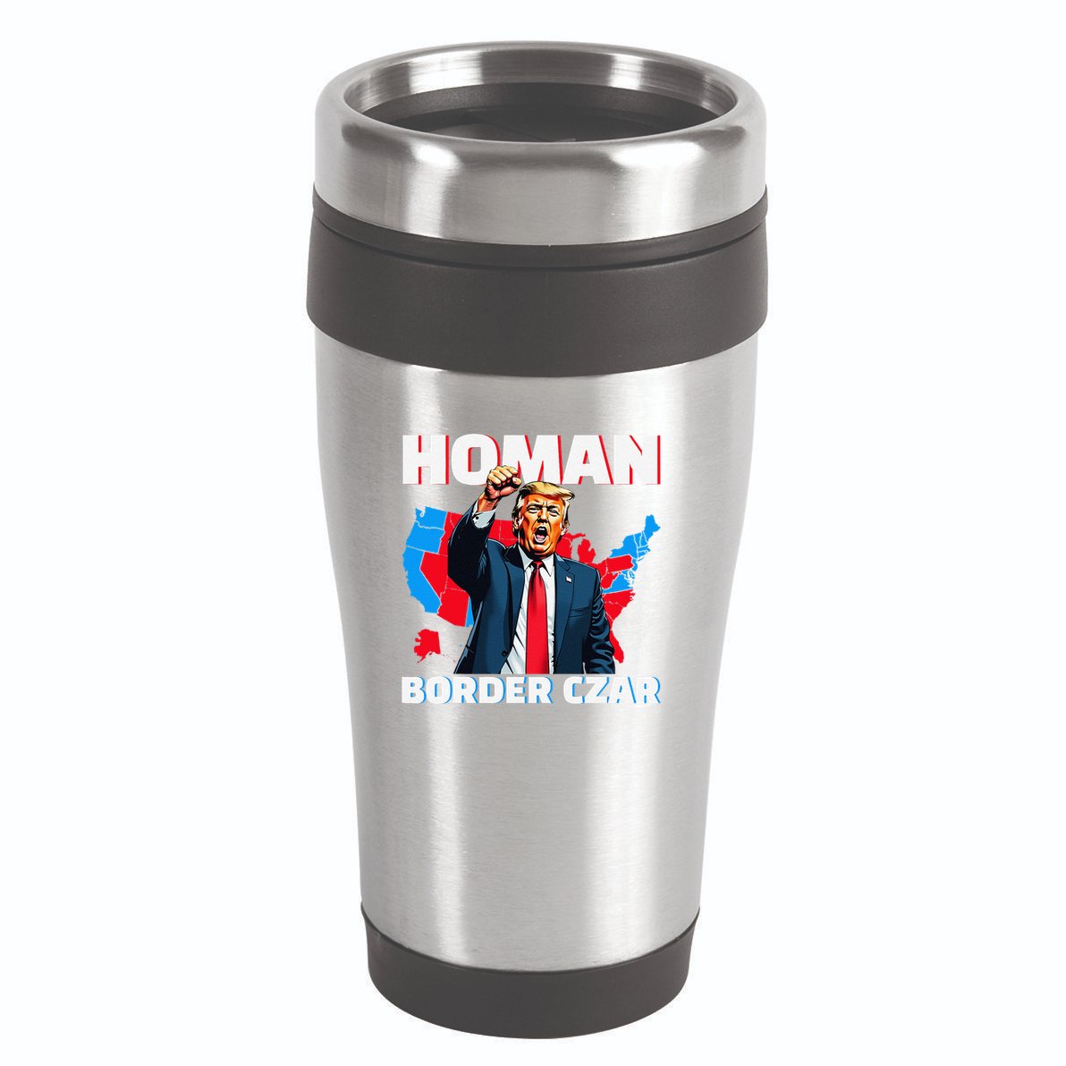 Border Czar Tom Homan Trump President Elect Maga Support 16oz Travel Tumbler