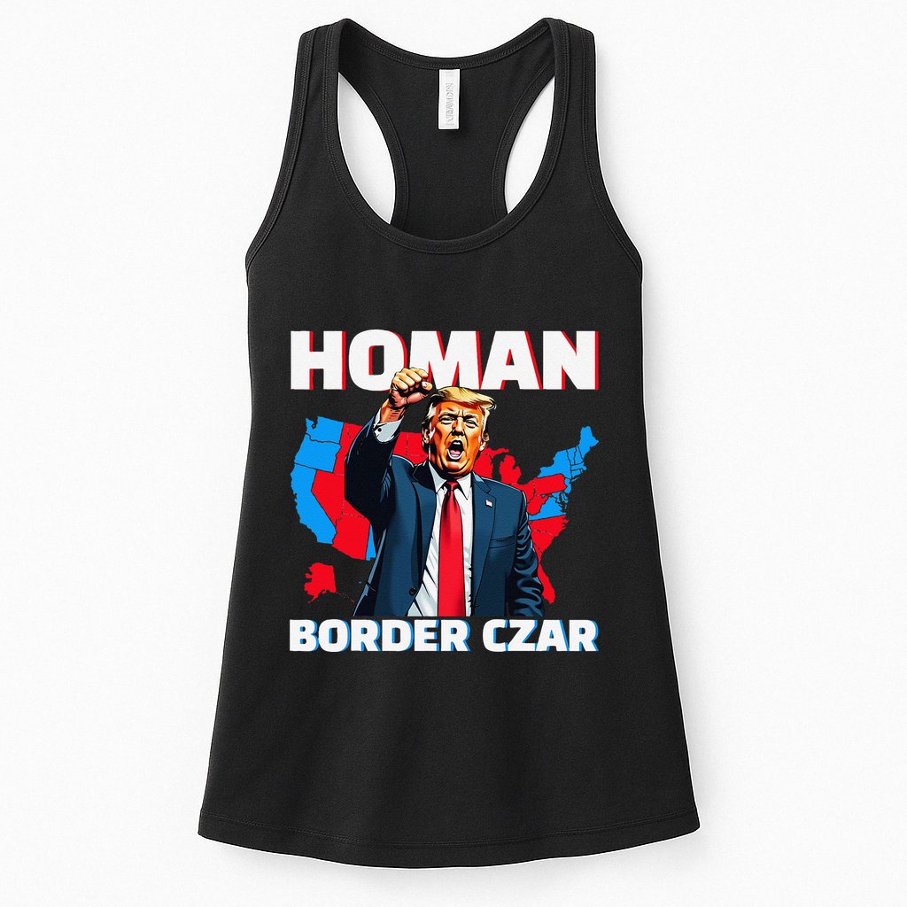 Border Czar Tom Homan Trump President Elect Maga Support Womens Tank Top