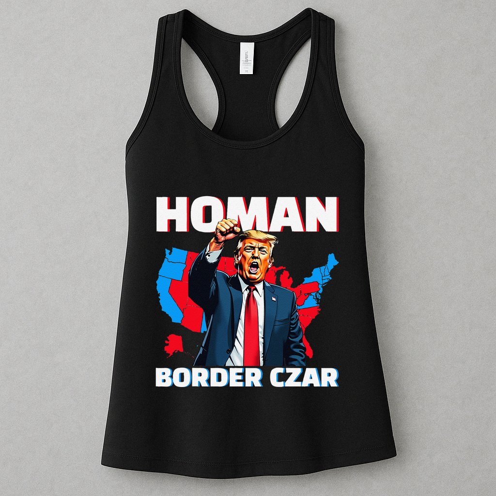 Border Czar Tom Homan Trump President Elect Maga Support Womens Tank Top