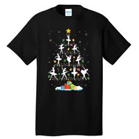 Ballet Christmas Tree Ballet Dancer Christmas Ballet Teacher Tall T-Shirt