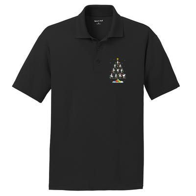 Ballet Christmas Tree Ballet Dancer Christmas Ballet Teacher PosiCharge RacerMesh Polo