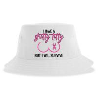 Breast Cancer Tees I Have A Shitty Titty But I Will Survive Sustainable Bucket Hat