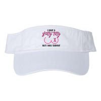 Breast Cancer Tees I Have A Shitty Titty But I Will Survive Valucap Bio-Washed Visor