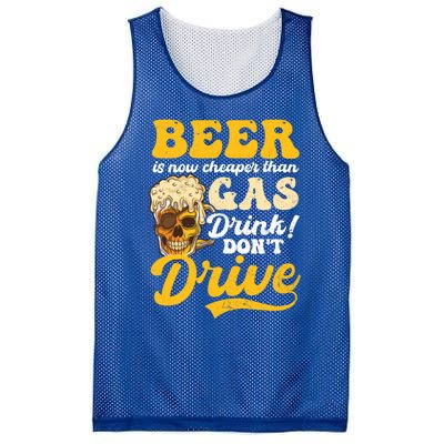 Beer Cheaper Than Gas Design Bbq Beer Freedom Cool Gift Mesh Reversible Basketball Jersey Tank