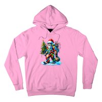 Bigfoot Christmas Tree Xmas Hoodie