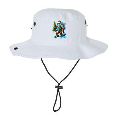 Bigfoot Christmas Tree Xmas Bucket Hat
