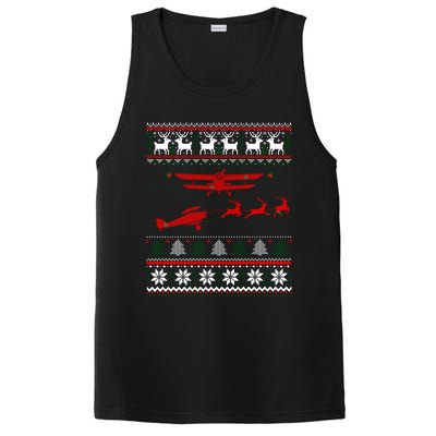 Best Christmas Thanksgiving Gift Pilots Aviation Ugly Gift PosiCharge Competitor Tank