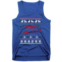 Best Christmas Thanksgiving Gift Pilots Aviation Ugly Gift Tank Top