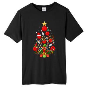 Bowling Christmas Tree Lights Funny Xmas Gifts For Funny Funny Tall Fusion ChromaSoft Performance T-Shirt