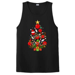 Bowling Christmas Tree Lights Funny Xmas Gifts For Funny Funny PosiCharge Competitor Tank