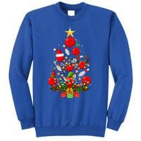 Bowling Christmas Tree Lights Funny Xmas Gifts For Funny Funny Tall Sweatshirt