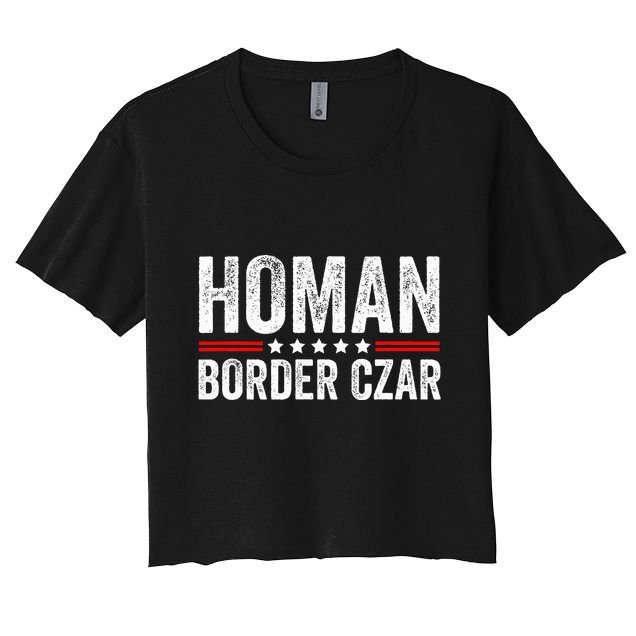 Border Czar Tom Homan Trump President Election Maga Crop Top