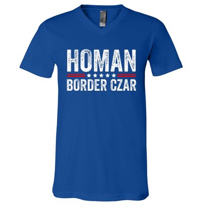 Border Czar Tom Homan Trump President Election Maga V-Neck T-Shirt