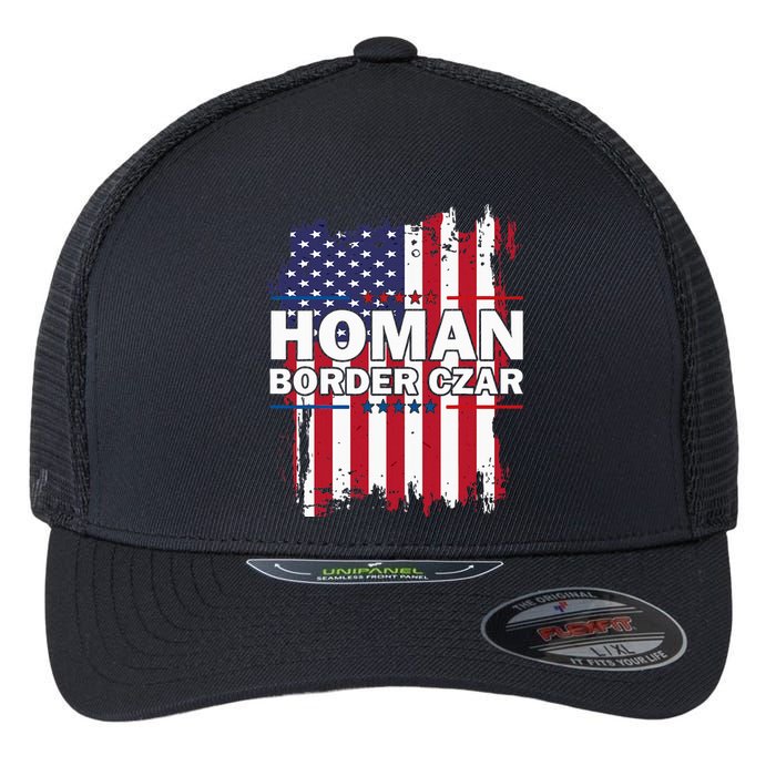 Border Czar Tom Homan Trump President Elect Maga Support Flexfit Unipanel Trucker Cap