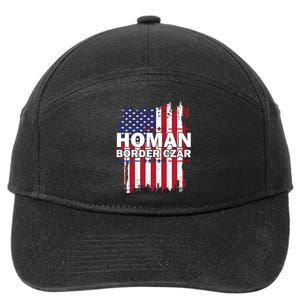 Border Czar Tom Homan Trump President Elect Maga Support 7-Panel Snapback Hat