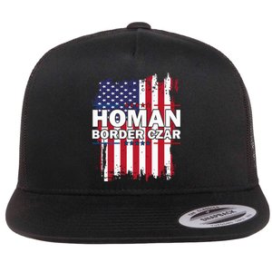 Border Czar Tom Homan Trump President Elect Maga Support Flat Bill Trucker Hat