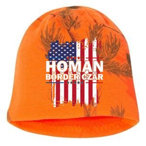 Border Czar Tom Homan Trump President Elect Maga Support Kati - Camo Knit Beanie