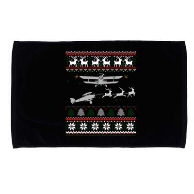 Best Christmas Thanksgiving Gift Pilots Aviation Ugly Gift Microfiber Hand Towel