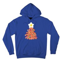 Bacon Christmas Tree Egg Top Funny Pork Lover Gift Hoodie