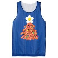 Bacon Christmas Tree Egg Top Funny Pork Lover Gift Mesh Reversible Basketball Jersey Tank