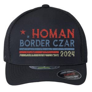 Border Czar Tom Homan Trump President Election Maga Support Flexfit Unipanel Trucker Cap