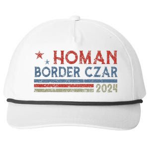 Border Czar Tom Homan Trump President Election Maga Support Snapback Five-Panel Rope Hat