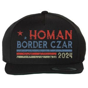 Border Czar Tom Homan Trump President Election Maga Support Wool Snapback Cap