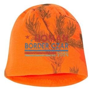 Border Czar Tom Homan Trump President Election Maga Support Kati - Camo Knit Beanie