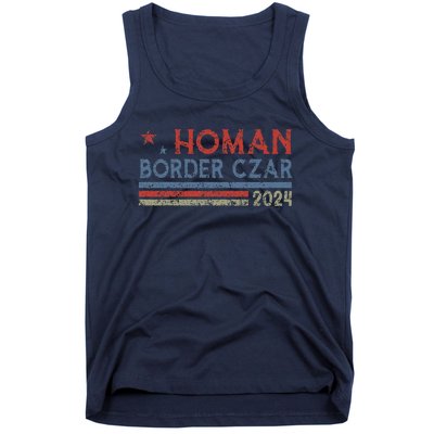 Border Czar Tom Homan Trump President Election Maga Support Tank Top