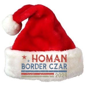 Border Czar Tom Homan Trump President Election Maga Support Premium Christmas Santa Hat