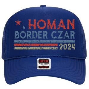 Border Czar Tom Homan Trump President Election Maga Support High Crown Mesh Back Trucker Hat