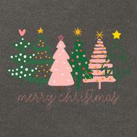 Boho Christmas Tree funny holiday Cotton Canvas Backpack