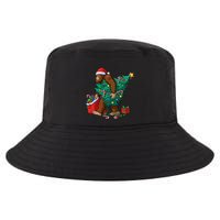 Bigfoot Christmas Tree Lights Xmas Sasquatch Lovers Cool Gift Cool Comfort Performance Bucket Hat