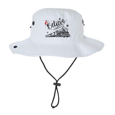 Believe Christmas Train Holiday Legacy Cool Fit Booney Bucket Hat