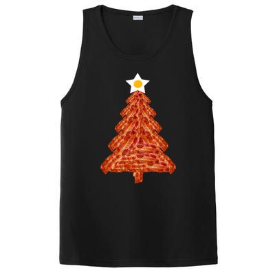 Bacon Christmas Tree Gift Breakfast Holiday Egg Star Holiday Gift PosiCharge Competitor Tank