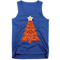 Bacon Christmas Tree Gift Breakfast Holiday Egg Star Holiday Gift Tank Top